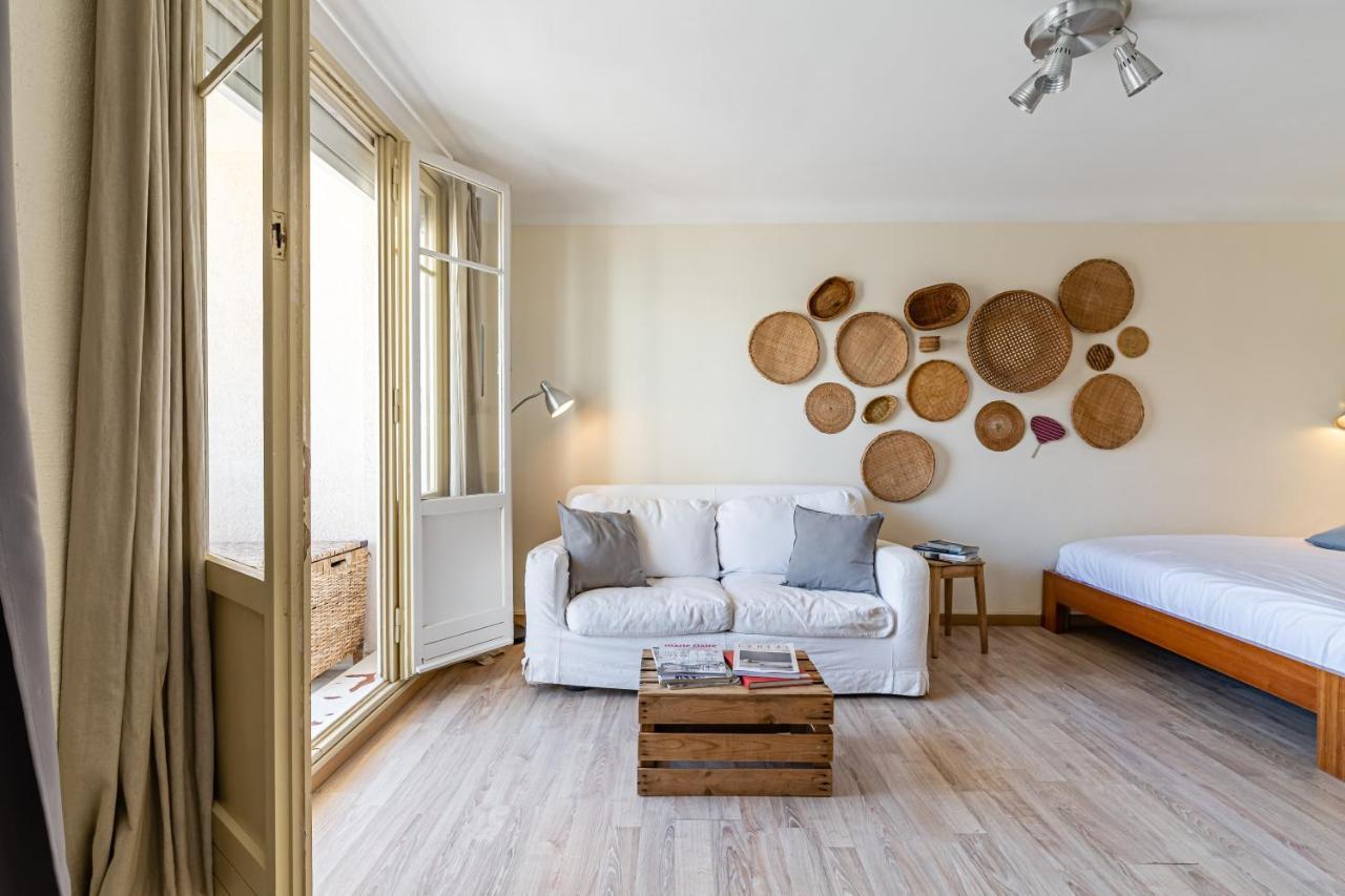 Studio avec balcon, plage à 50m, proche Vieux Port Marseille Extérieur photo