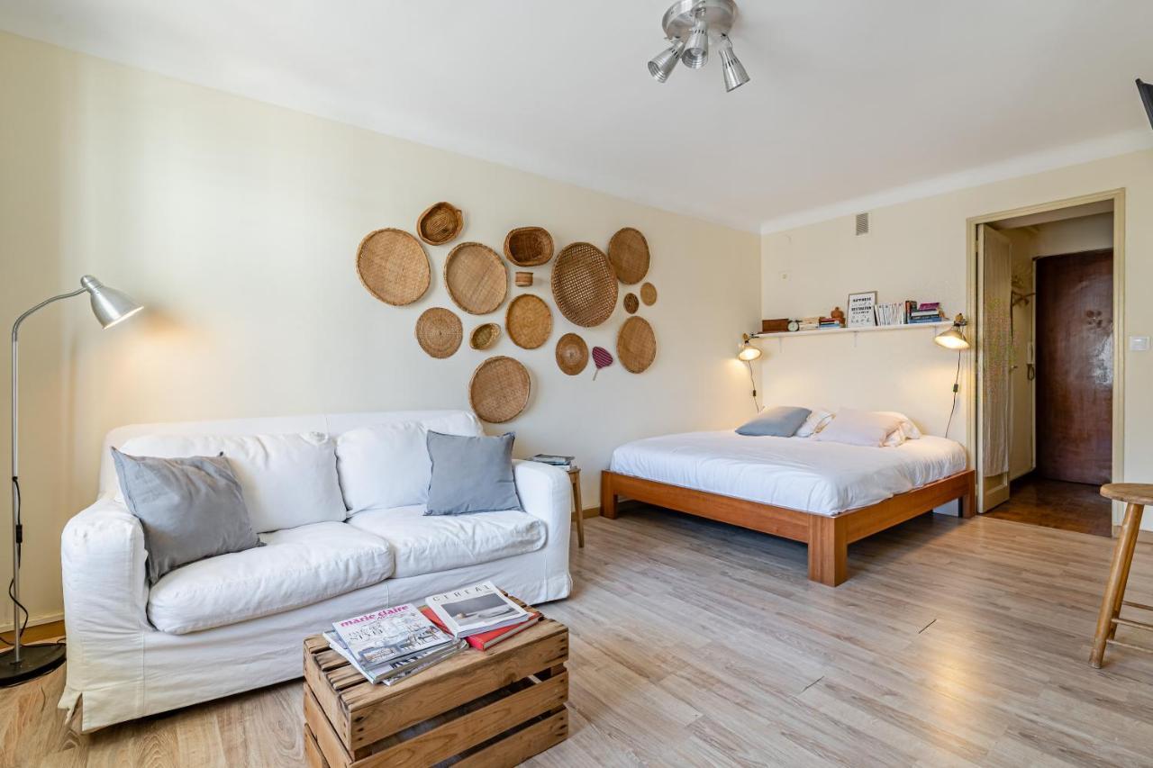 Studio avec balcon, plage à 50m, proche Vieux Port Marseille Extérieur photo